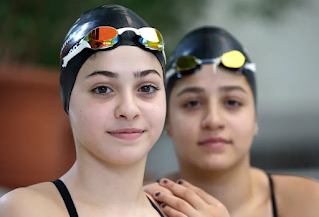 Yusra and Sarah Mardini — swimmers, sisters, survivors